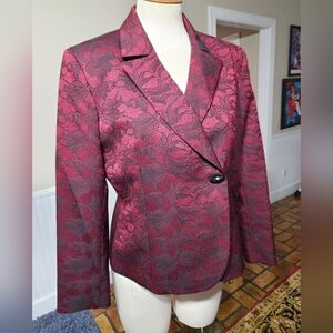 VTG Le Suit Petite Blazer Jacket Size 6P